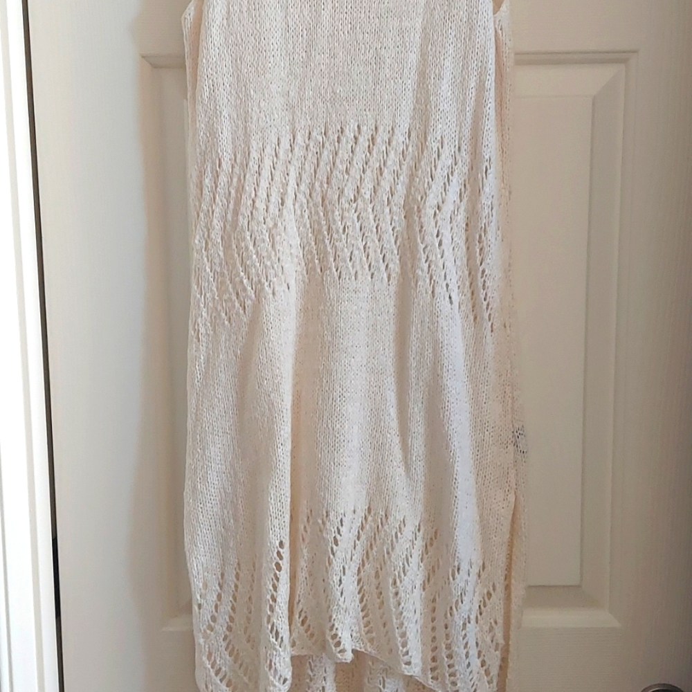Long knit top / short knit dress